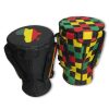 premium quality djembe bags availble in colorful patterns