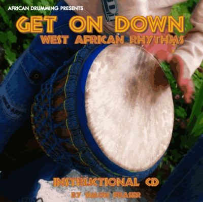 Instructional CD produced by Simon Fraser. Learn seven traditional West African rhythms with all their parts. Suitable for all ages.