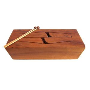The modern tongue drum is essentially a contemproary Krin (West African log drum)