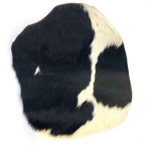 cow skin discs hair on