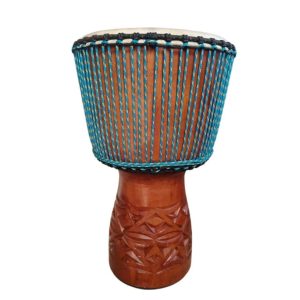 mahogany djembe with goat skin